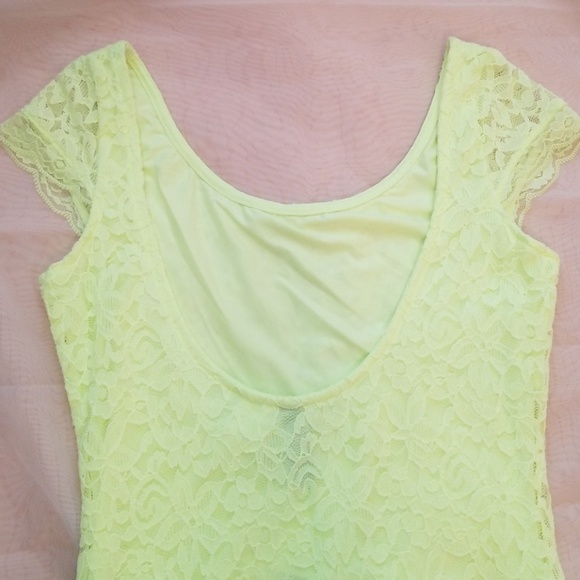 New H&M bodycon mini dress size 4 lave overlay sexy club - Picture 4 of 4